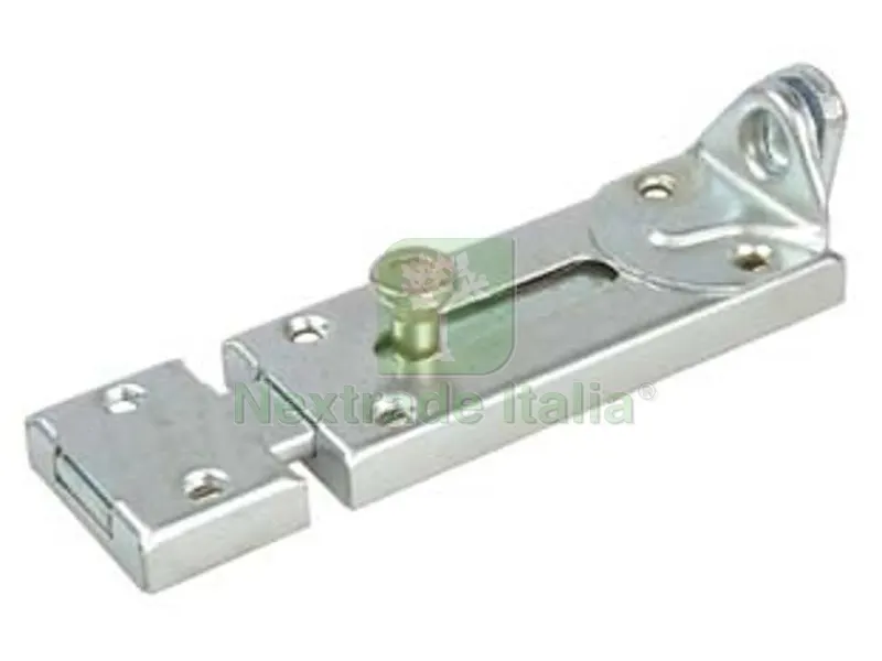 10PZ Catenaccio Portalucchetto con Incontro ART.285 - mm.200x45 — Lucchetti e catene — rif. FERX.FER56892