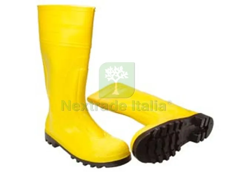 STIVALI DI SICUREZZA IN PVC GIALLO EN 345 - n?42