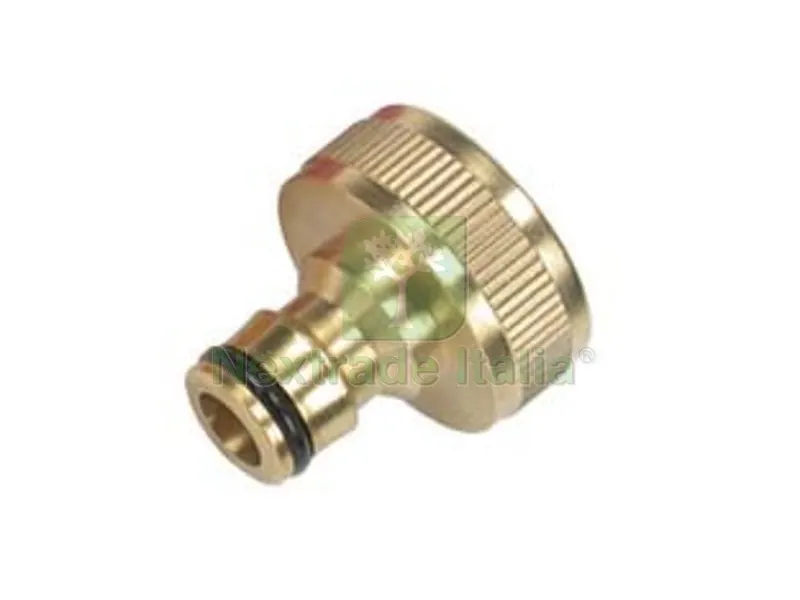 10BLISTER PRESA RUBINETTO CON INNESTO RAPIDO FILETTO F 1" — Rubinetti e valvole — rif. FERX.FER58438