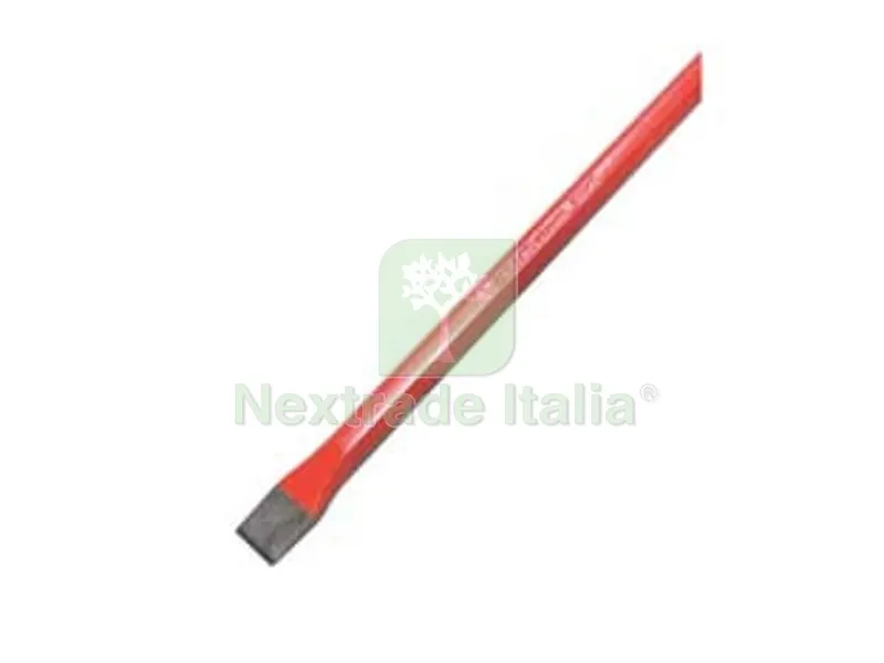 6PZ Scalpello da Muratore Riaffilabile a Taglio - ? mm.18x400 — Utensili da muratore — rif. FERX.FER59565 6PZ Scalpello da Muratore Riaffilabile a Taglio - ? mm.18x400 — Utensili da muratore — rif. FERX.FER59565