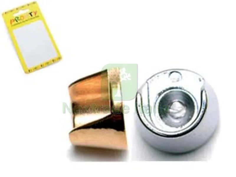 12BLISTER SUPPORTO LATERALE - cromo conf. bl.2 pz. — Accessori bagno — rif. FERX.FER61872