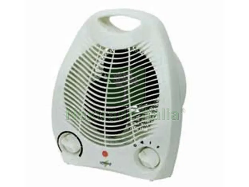 TERMOVENTILATORE CON TERMOSTATO 2000W - misure di ingombro cm.27x13x23h. — Climatizzazione — rif. FERX.FER61124