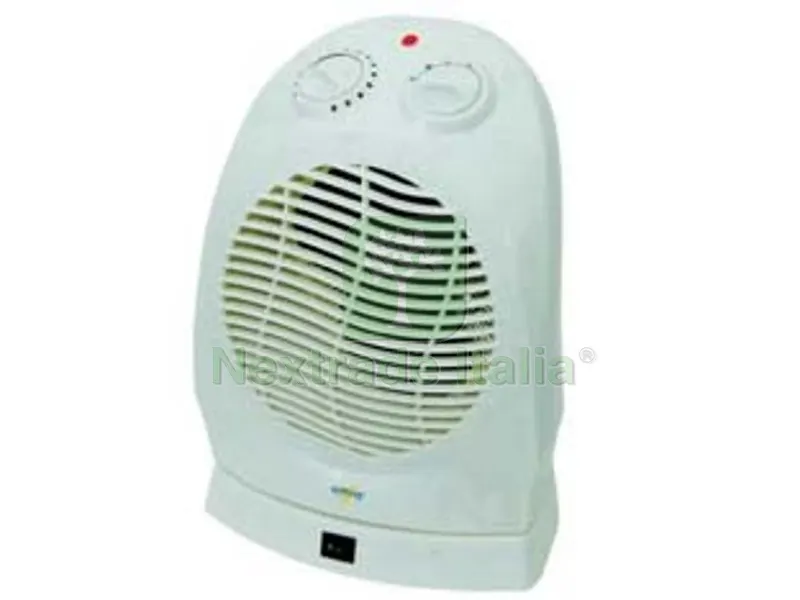 TERMOVENTILATORE RUOTANTE CON TERMOSTATO 2000W - misure di ingombro cm.24x21x31h. — Climatizzazione — rif. FERX.FER61131 TERMOVENTILATORE RUOTANTE CON TERMOSTATO 2000W - misure di ingombro cm.24x21x31h. — Climatizzazione — rif. FERX.FER61131