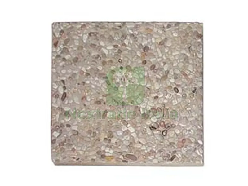 Base in Ghiaia Lavata per Ombrellone - cm.50x50 - peso Kg.20,5 — Tempo libero outdoor — rif. FERX.FER83263
