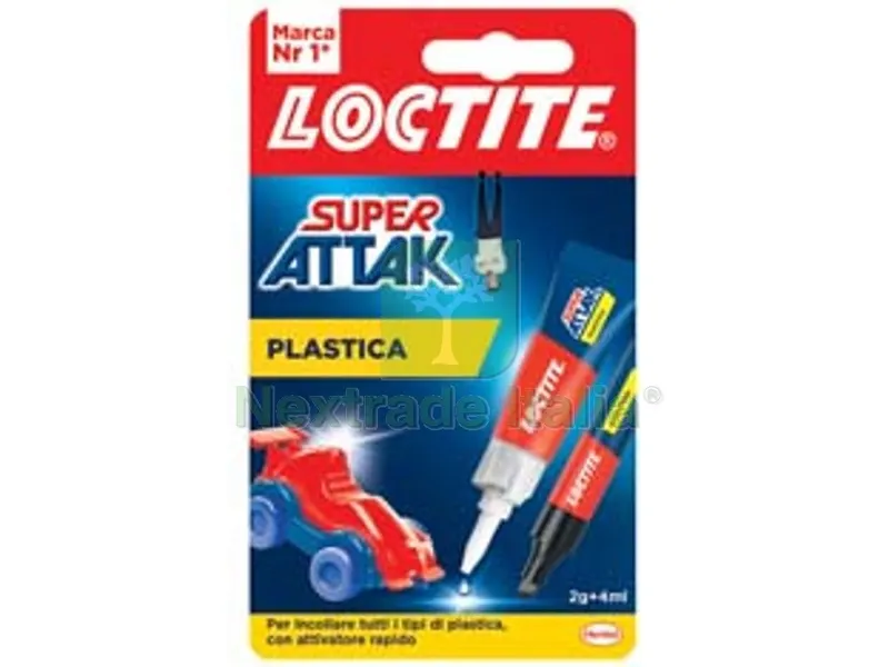 12BLISTER Super Attak Plastica GR.2+ML.4 — Adesivi e sigillanti — rif. FERX.FER64675 12BLISTER Super Attak Plastica GR.2+ML.4 — Adesivi e sigillanti — rif. FERX.FER64675