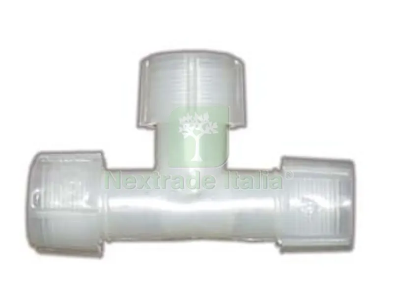 CONNETTORE A "T" PER TUBO LUMINOSO in bustina da pz.5 — Tubi e raccordi — rif. FERX.FER64705