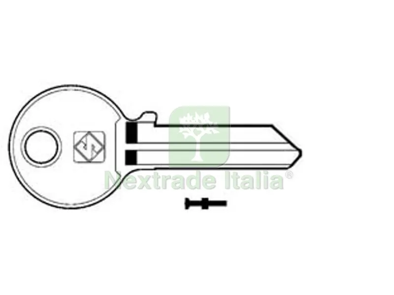 10PZ chiavi per cilindri 5 spine grandi ie9 - ie9 — Serrature e cilindri — rif. FERX.FER66198
