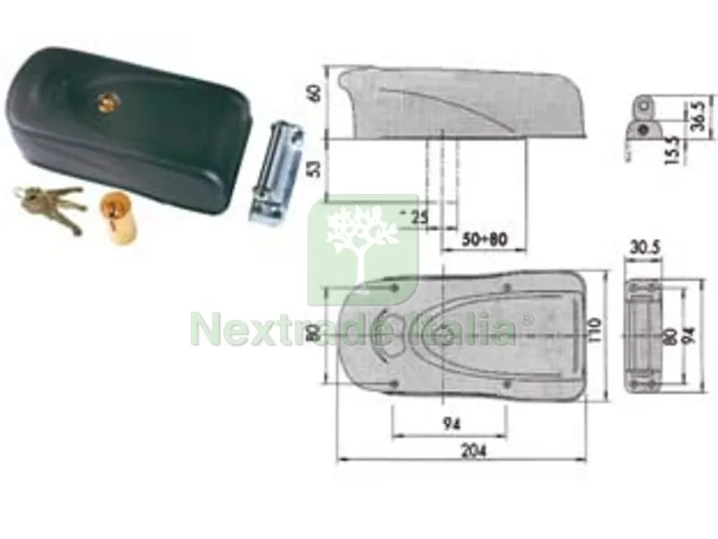 elettroserratura per porte in ferro 1a721 - (1a721.00.0) — Serrature e cilindri — rif. FERX.FER67348 elettroserratura per porte in ferro 1a721 - (1a721.00.0) — Serrature e cilindri — rif. FERX.FER67348
