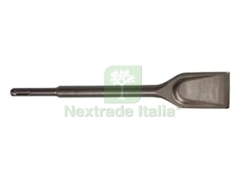 scalpello attacco sds-plus a spatola tagliente larghezza taglio mm.40 lunghezza mm.250 attacco sds-plus per inserimento su mv200 o diretto su martelli con sistema varioblock (per gbh 2 profi) — Misurazione e taglio manuale — rif. FERX.FER69335 scalpello attacco sds-plus a spatola tagliente larghezza taglio mm.40 lunghezza mm.250 attacco sds-plus per inserimento su mv200 o diretto su martelli con sistema varioblock (per gbh 2 profi) — Misurazione e taglio manuale — rif. FERX.FER69335