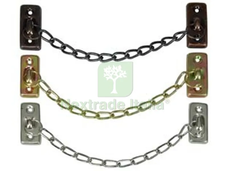 10PZ Catenella Ritieni per Finestra Tipo Leggero in Acciaio - mm.150 acciaio tropicalizzato — Ferramenta porte e finestre — rif. FERX.FER8679