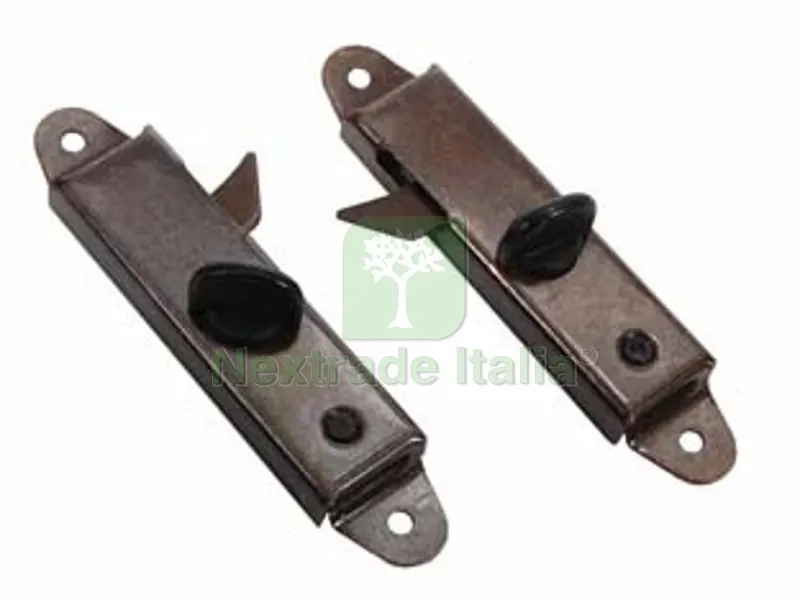 5COPPIE BLOCCATAPPARELLE ULTRABLOK BRONZATO — Arelle e frangivista — rif. FERX.FER70416 5COPPIE BLOCCATAPPARELLE ULTRABLOK BRONZATO — Arelle e frangivista — rif. FERX.FER70416