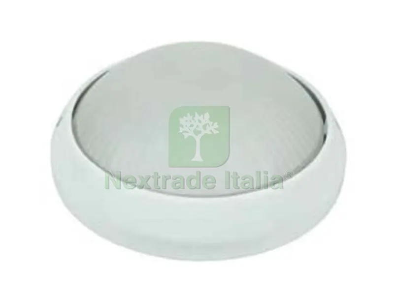 Plafoniera Tonda in Alluminio per Esterno - 100w IP54 ? mm.258x125h. bianco — Illuminazione — rif. FERX.FER71505