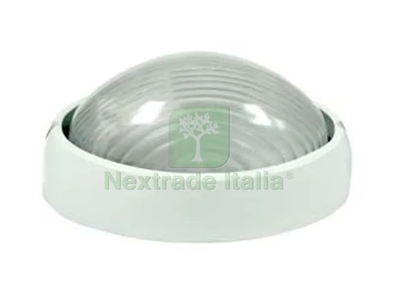 Plafoniera Ovale in Alluminio per Esterno - 60w IP54 ? mm.213x148x98h. bianco — Illuminazione — rif. FERX.FER71574