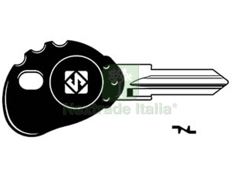 5PZ Chiavi Zadi per Moto Italjet Malaguti ZD23RCP - ZD23RCP — Ferramenta porte e finestre — rif. FERX.FER72793
