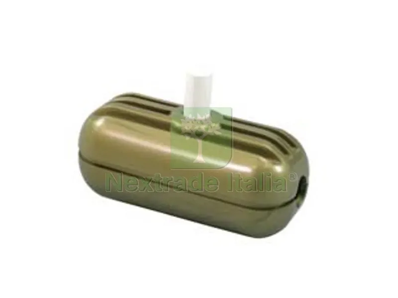 10PZ INTERRUTTORE A BARILOTTO ORO — Interruttori e prese — rif. FERX.FER72830