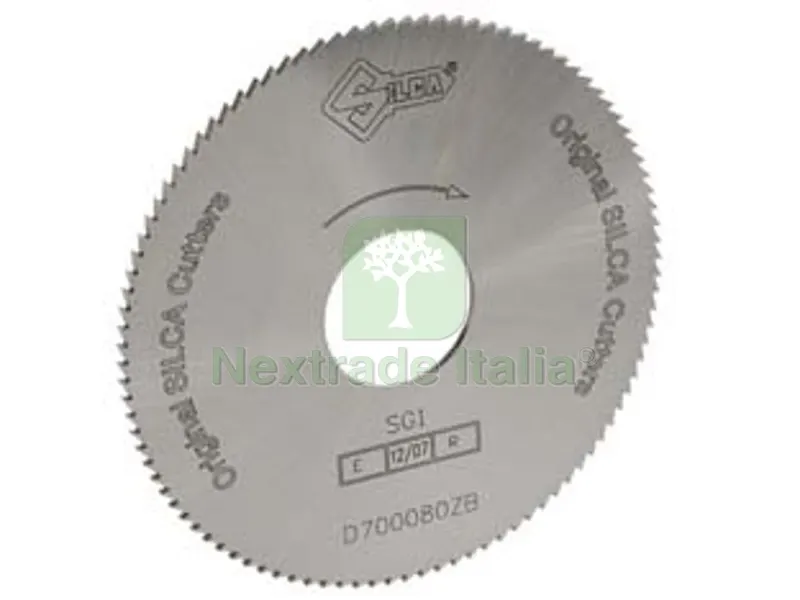 FRESA HSS PER MACCHINA DUPLICATRICE DOPPIA MAPPA D700080ZB — Chiavi grezze e duplicati — rif. FERX.FER73073