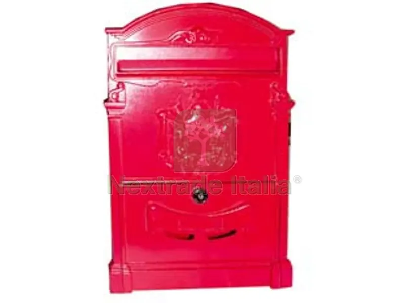 Cassetta Postale in Alluminio per Esterni "residence" Rossa - cm.25x9x41h. colore rosso — Casalinghi e organizzazione — rif. FERX.FER74155 Cassetta Postale in Alluminio per Esterni "residence" Rossa - cm.25x9x41h. colore rosso — Casalinghi e organizzazione — rif. FERX.FER74155