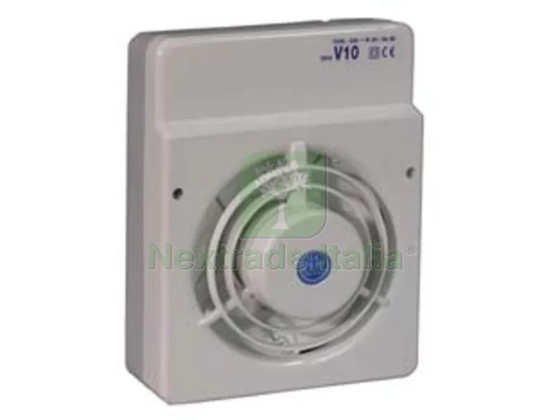 Aspiratore Elettrico da Parete Centrifugo Automatico 20W - ? mm.120 di foro art.V12 — Ventilatori e aspiratori — rif. FERX.FER81344 Aspiratore Elettrico da Parete Centrifugo Automatico 20W - ? mm.120 di foro art.V12 — Ventilatori e aspiratori — rif. FERX.FER81344