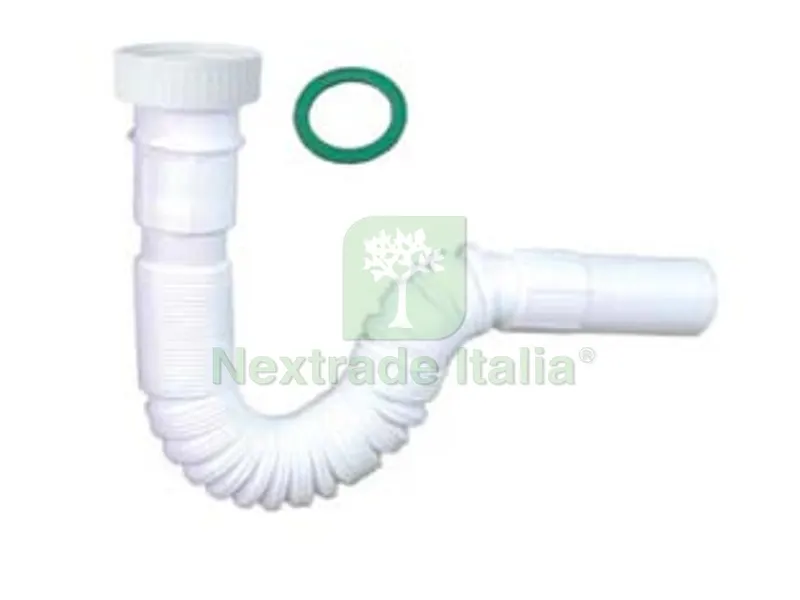 5PZ Canotti Estensibili di Scarico - ? mm.32/40 ghiera F 1"1/2 — Scarichi e sifoni — rif. FERX.FER78030 5PZ Canotti Estensibili di Scarico - ? mm.32/40 ghiera F 1"1/2 — Scarichi e sifoni — rif. FERX.FER78030