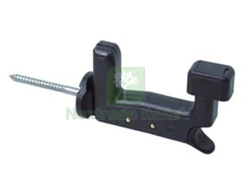 25PZ FERMAPERSIANE IN NYLON "GRILLO" - con vite mm.150 — Funi, golfari e accessori sollevamento — rif. FERX.FER396240 25PZ FERMAPERSIANE IN NYLON "GRILLO" - con vite mm.150 — Funi, golfari e accessori sollevamento — rif. FERX.FER396240