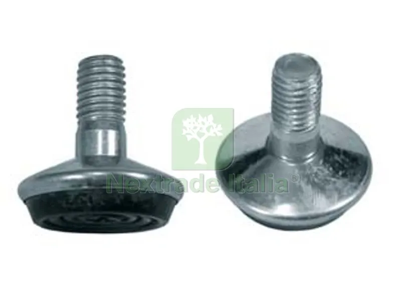25PZ Piedino Registrabile Girevole Acciaio Nichelato - ? mm.8 MA larghezza base ? mm.32 — Ferramenta per legno e mobili — rif. FERX.FER78504 25PZ Piedino Registrabile Girevole Acciaio Nichelato - ? mm.8 MA larghezza base ? mm.32 — Ferramenta per legno e mobili — rif. FERX.FER78504