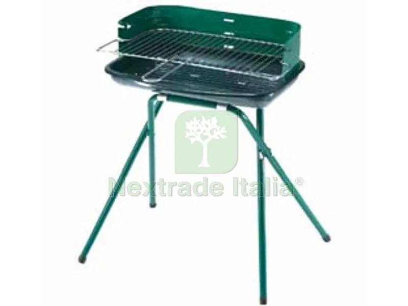Barbecue Rettangolare Quattro Gambe "colorado" - bracere cm.50x30 — Tempo libero outdoor — rif. FERX.FER79822 Barbecue Rettangolare Quattro Gambe "colorado" - bracere cm.50x30 — Tempo libero outdoor — rif. FERX.FER79822