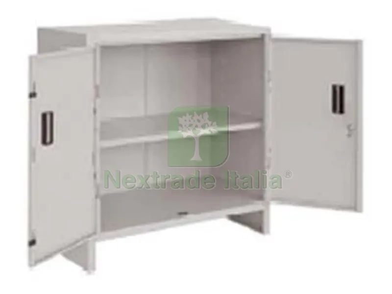 Armadio Tuttopiani in Metallo a Due Ante Basso — Arredo — rif. FERX.FER80736