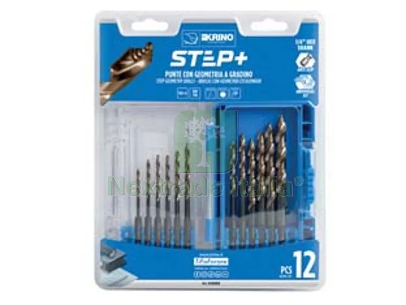ASSORTIMENTO PUNTE RETTIFICATE STEP+ ATTACCO 1/4" HEX 01406 PZ.12 — Punte, frese e dischi — rif. FERX.FER80781 ASSORTIMENTO PUNTE RETTIFICATE STEP+ ATTACCO 1/4" HEX 01406 PZ.12 — Punte, frese e dischi — rif. FERX.FER80781