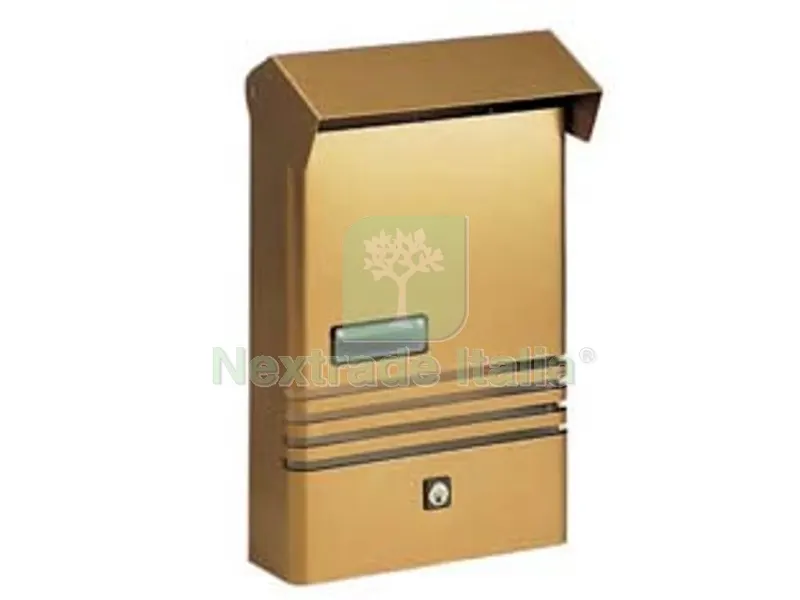 Cassetta Portariviste Serie x per Esterni - cm.25x7,5x38h. in alluminio anodizzato bronzo — Cornici e portafoto — rif. FERX.FER80927 Cassetta Portariviste Serie x per Esterni - cm.25x7,5x38h. in alluminio anodizzato bronzo — Cornici e portafoto — rif. FERX.FER80927