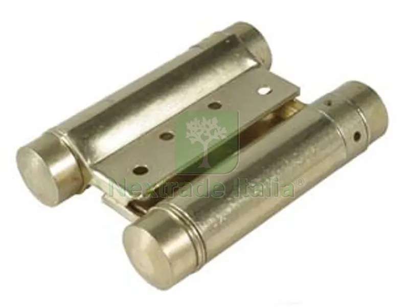 CERNIERE A MOLLA TIPO "BOMMER" ACCIAIO OTTONATO ART.109 - mm.100 — Cerniere e cardini — rif. FERX.FER81313 CERNIERE A MOLLA TIPO "BOMMER" ACCIAIO OTTONATO ART.109 - mm.100 — Cerniere e cardini — rif. FERX.FER81313