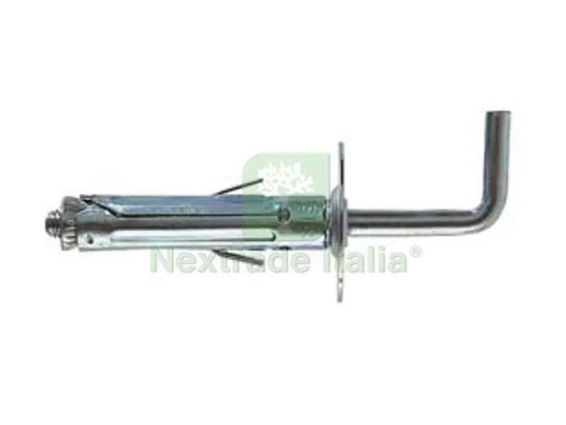 50PZ Tassello in Acciaio con Gancio Lungo "SBS" - SBS 9/6 ? mm.9x45 gancio mm.22 — Tasselli e ancoraggi — rif. FERX.FER82044