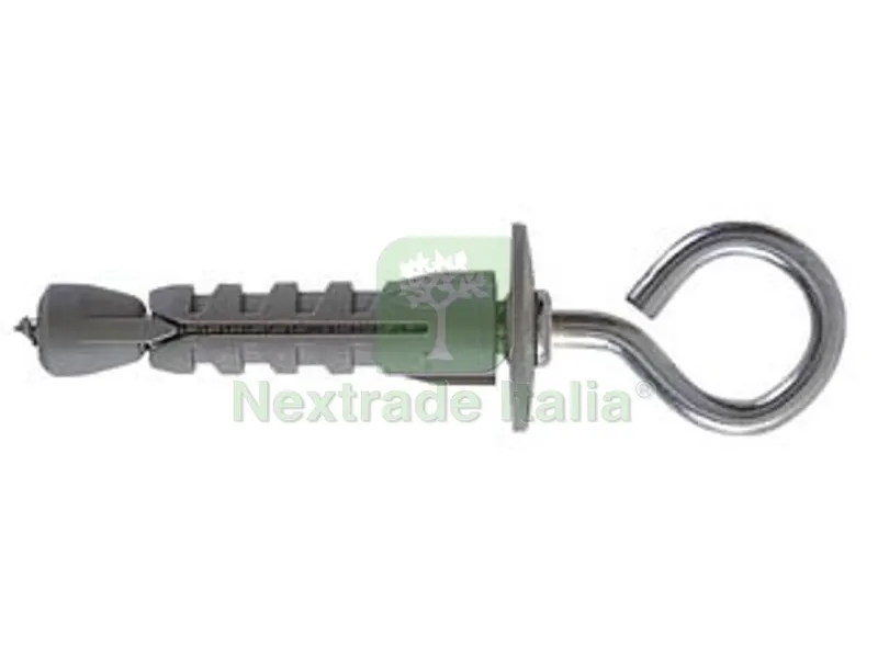 100PZ TASSELLO IN NYLON "SBN 9/3" PER CARTONGESSO - ? mm.9x43 — Isolanti e reti — rif. FERX.FER82341 100PZ TASSELLO IN NYLON "SBN 9/3" PER CARTONGESSO - ? mm.9x43 — Isolanti e reti — rif. FERX.FER82341