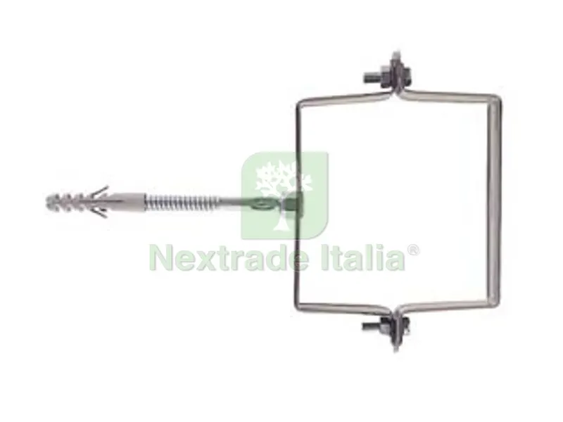 10PZ COLLARI PER PLUVIALI QUADRI "SCP-V" - SCP-V mm.100x100 tassello ? mm.10 — Tasselli e ancoraggi — rif. FERX.FER82822 10PZ COLLARI PER PLUVIALI QUADRI "SCP-V" - SCP-V mm.100x100 tassello ? mm.10 — Tasselli e ancoraggi — rif. FERX.FER82822