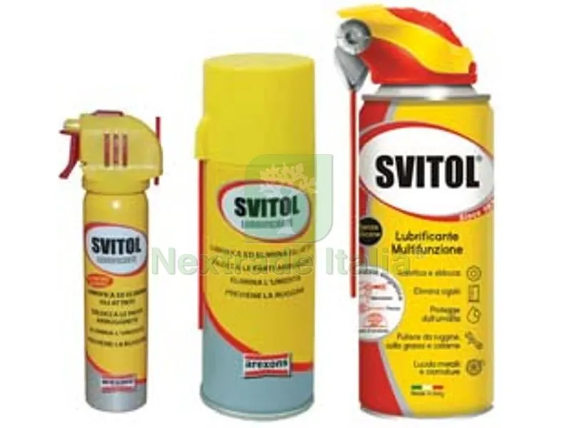 6PZ svitol sbloccante spray - ml.100 bombola spray (4104) — Lubrificanti e oli — rif. FERX.FER237130 6PZ svitol sbloccante spray - ml.100 bombola spray (4104) — Lubrificanti e oli — rif. FERX.FER237130