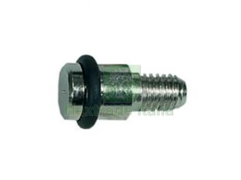 100PZ Mensolina Reggipiano Tonda Filettata con Gommino - ? mm.8 con filetto ? mm.5 MA in ottone nichelato — Ferramenta per legno e mobili — rif. FERX.FER84246