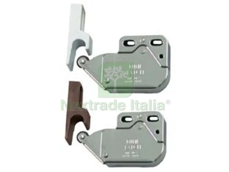 50PZ CRICCHETTO A SPINTA MINI LATCH CON RISCONTRO - mm.36x28x11 - marrone — Cinghie e tiranti a cricchetto — rif. FERX.FER84901 50PZ CRICCHETTO A SPINTA MINI LATCH CON RISCONTRO - mm.36x28x11 - marrone — Cinghie e tiranti a cricchetto — rif. FERX.FER84901