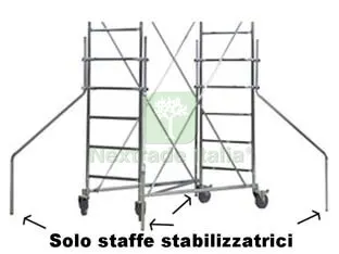 TRABATTELLO GRIM STAFFE STABILIZZATRICI EU 75 — Scale e ponteggi — rif. FERX.FER85328 TRABATTELLO GRIM STAFFE STABILIZZATRICI EU 75 — Scale e ponteggi — rif. FERX.FER85328