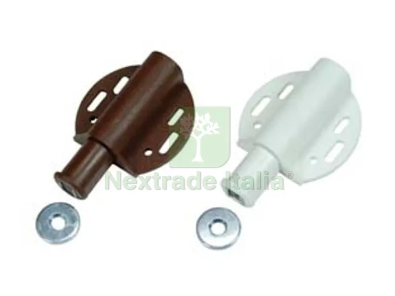 20PZ CRICCHETTO MAGNETICO AUTOMATICO A SCATTO DA APPLICARE - colore bianco — Cinghie e tiranti a cricchetto — rif. FERX.FER85540 20PZ CRICCHETTO MAGNETICO AUTOMATICO A SCATTO DA APPLICARE - colore bianco — Cinghie e tiranti a cricchetto — rif. FERX.FER85540