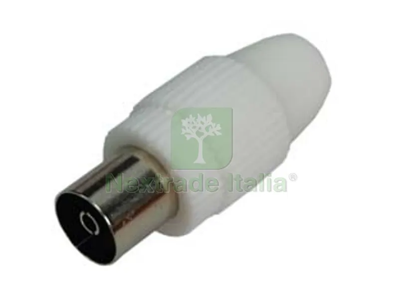 10PZ PRESA COASSIALE TV - ? mm.9,5 32020 — Interruttori e prese — rif. FERX.FER87063