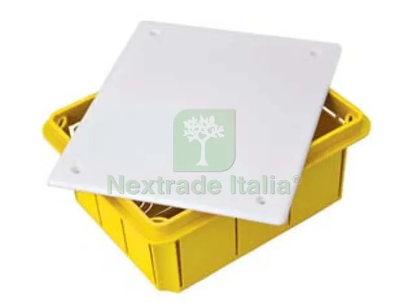 4PZ Scatola di Derivazione da Incasso con Coperchio IP40 - mm.392x152x70 - (1618) — Casalinghi e organizzazione — rif. FERX.FER118538 4PZ Scatola di Derivazione da Incasso con Coperchio IP40 - mm.392x152x70 - (1618) — Casalinghi e organizzazione — rif. FERX.FER118538