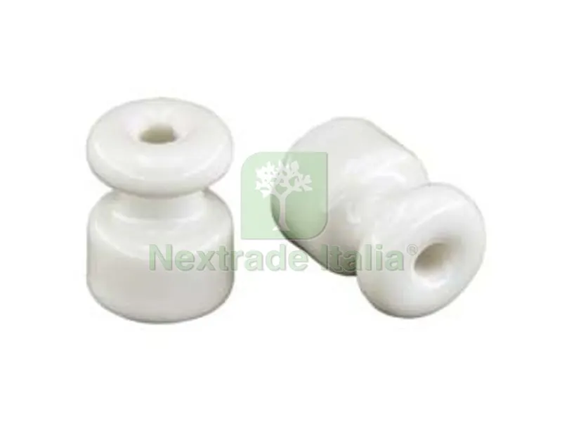 10PZ PORCELLANA ISOLATORE — Tubi e raccordi — rif. FERX.FER90865