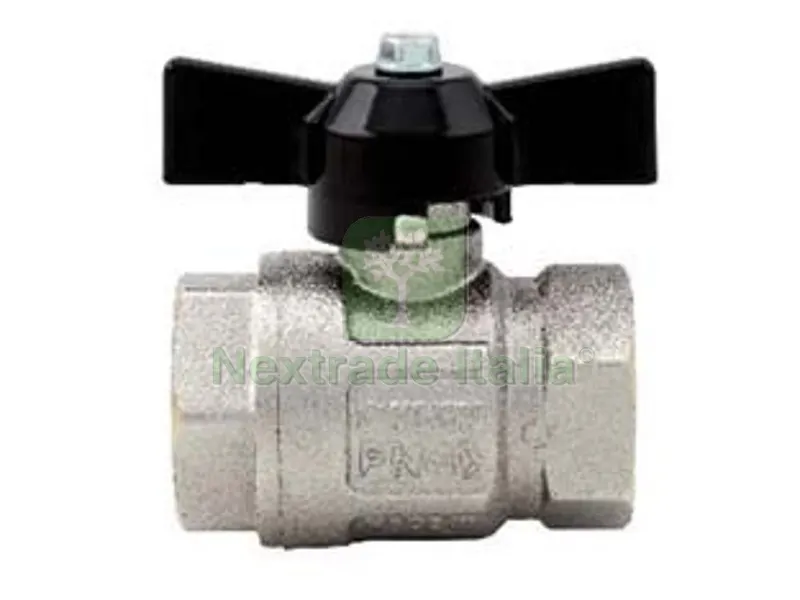 5PZ Valvola a Sfera F/F con Maniglia a Farfalla "ideal" ART.092 - FF 3/8" - pressione esercizio 50 bar — Maniglie e pomelli — rif. FERX.FER92937
