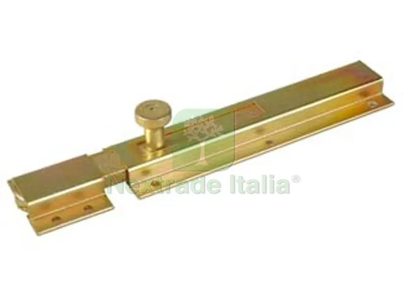 10PZ Catenaccio Trasversale con Incontro ART.30 - mm.160x40 — Lucchetti e catene — rif. FERX.FER93491