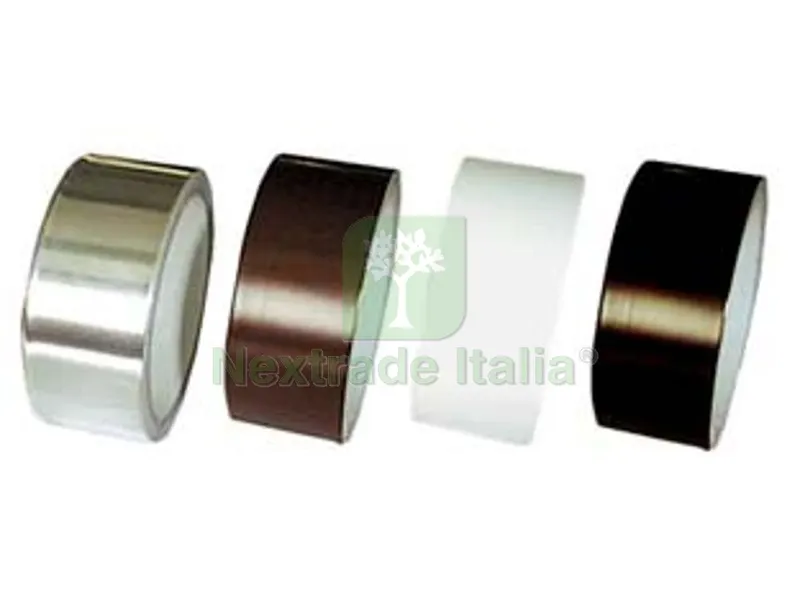 NASTRO ADESIVO IN ALLUMINIO PER ALTE TEMPERATURE mm.40x9 mt. colore alluminio mm.40x9 mt. colore alluminio — Adesivi e sigillanti — rif. FERX.FER95259 NASTRO ADESIVO IN ALLUMINIO PER ALTE TEMPERATURE mm.40x9 mt. colore alluminio mm.40x9 mt. colore alluminio — Adesivi e sigillanti — rif. FERX.FER95259