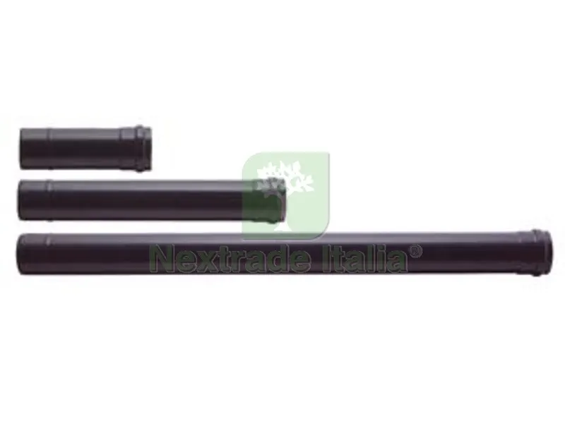 Tubo per Stufe a Pellet Plus Nero Opaco Pesante MM.1,2 - ? cm.10x100 — Stufe e camini — rif. FERX.FER244589