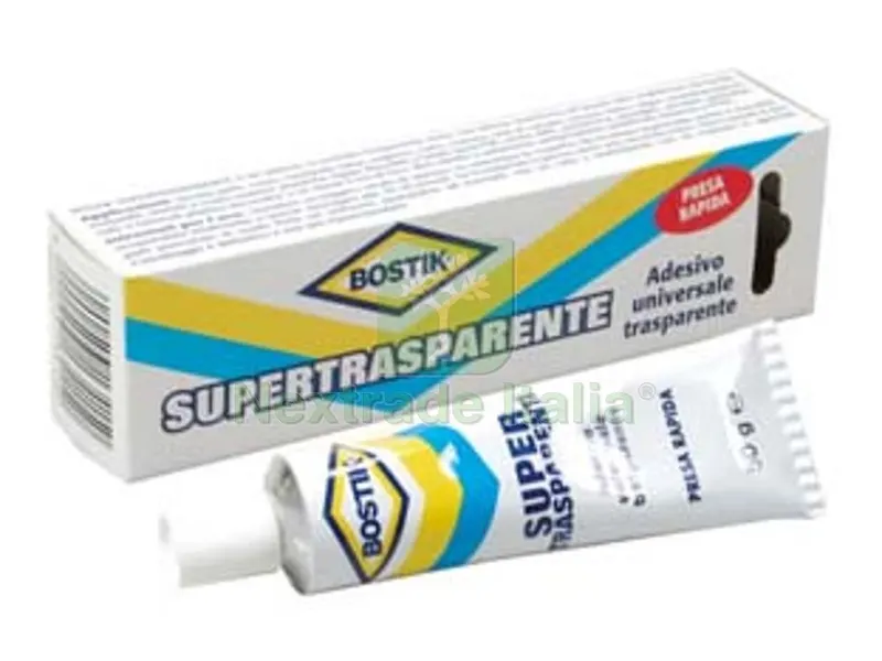 6PZ BOSTIK TRASPARENTE - gr.125 in tubetto — Adesivi e sigillanti — rif. FERX.FER95495 6PZ BOSTIK TRASPARENTE - gr.125 in tubetto — Adesivi e sigillanti — rif. FERX.FER95495
