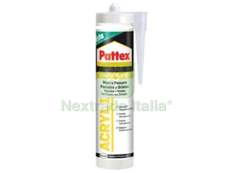 25PZ pattex sigillante sista acryl1 colorato - ml.300 bianco — Adesivi e sigillanti — rif. FERX.FER95594 25PZ pattex sigillante sista acryl1 colorato - ml.300 bianco — Adesivi e sigillanti — rif. FERX.FER95594