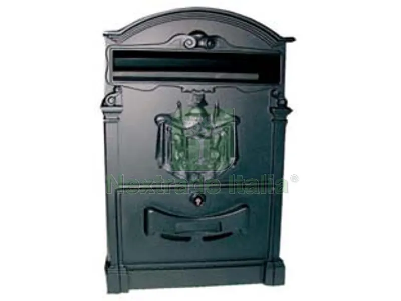 Cassetta Postale in Alluminio per Esterni "residence" Nera - cm.25x9x41h. colore nero — Casalinghi e organizzazione — rif. FERX.FER96454 Cassetta Postale in Alluminio per Esterni "residence" Nera - cm.25x9x41h. colore nero — Casalinghi e organizzazione — rif. FERX.FER96454
