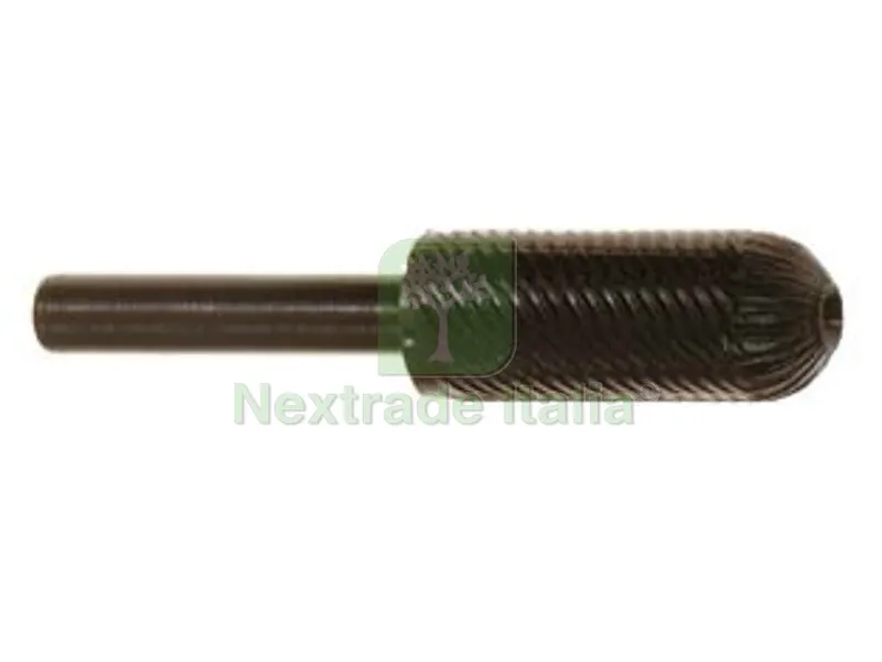5BLISTER Fresa-Lima Cilindrica Bombata Rotativa per Ferro - codolo mm.6 per trapano PG 424.00 — Serrature e cilindri — rif. FERX.FER96577