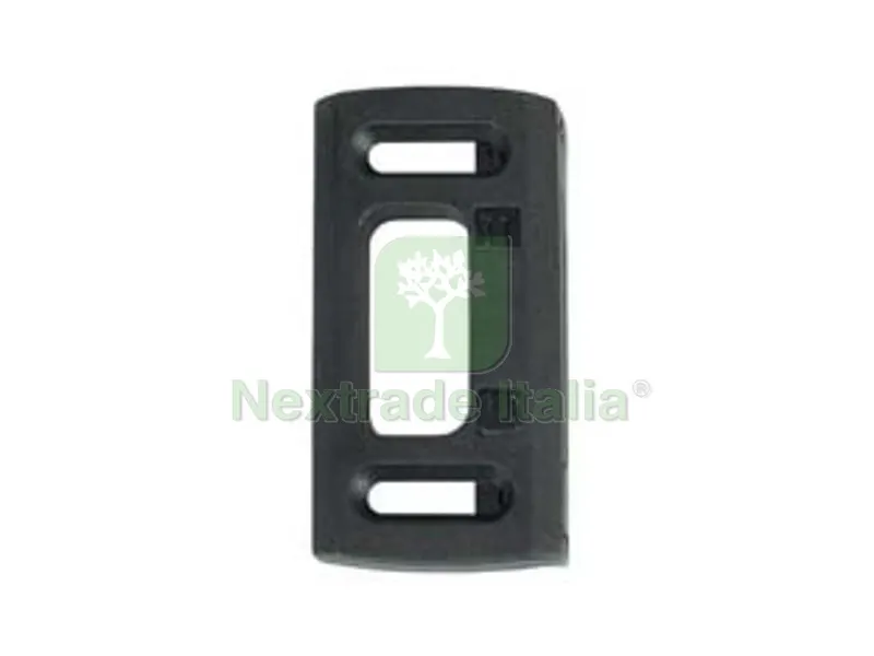 6PZ Controbordo Regolabile per Profilati in Alluminio per Scrocco Tubolare - mm.35x64 (P1291R) — Serrature e cilindri — rif. FERX.FER100403